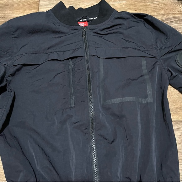 Nike Air Jumpsuit Womens XSmall Black One Piece Romper Flight Suit 943697 - Picture 4 of 14